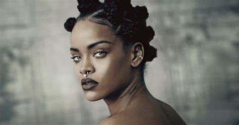 Rihanna Wears Nothing But Her Septum Ring In Hot I D