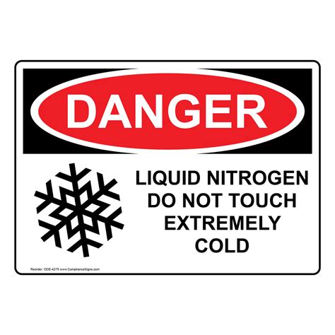 Nitrogen Gas Nitrogen Gas Warning Signs