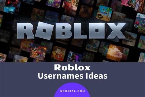 983 Cool And Funny Roblox Username Ideas You Can Steal Soocial