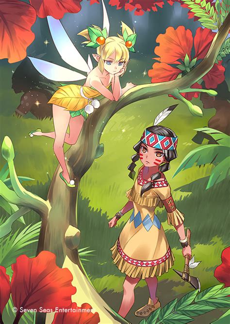 Tinker Bell And Tiger Lily Peter Pan Drawn By Kriss Sison Danbooru