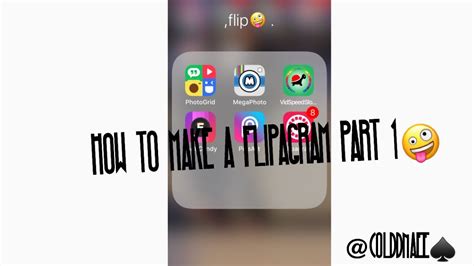 How To Make A Moving Flipagram Part 1♠️ Youtube