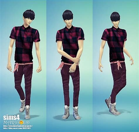 Scarf Belt Sagging Pants At Marigold Sims Updates