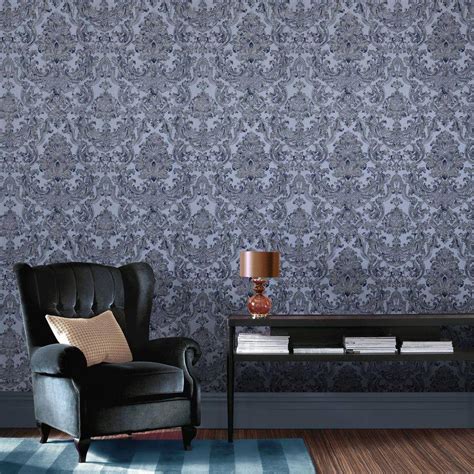 Graham And Brown 56 Sq Ft Montague Wallpaper 32 200 The Home Depot