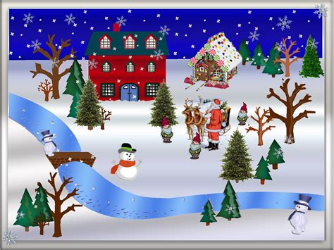 Free Winter Scene Clipart Images