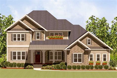 Expansive Traditional House Plan 46242la Architectural Designs