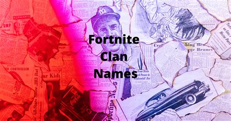 450 Fortnite Clan Names That Are Cool Best And Sweaty