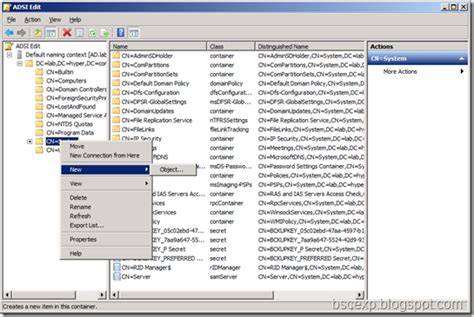 Bens Experiments Active Directory Service Interfaces Editor Adsi Edit