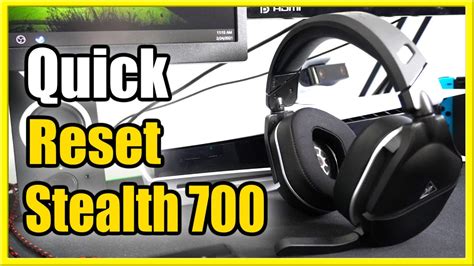 How To HARD Reset Turtle Beach Stealth 700 Gen 2 PS4 PS5 Or Xbox Fast