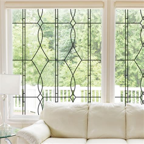 Allure Leaded Glass Sale See Throughclear Window Film Static Cling