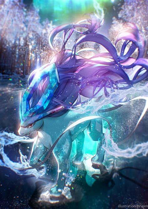 Suicune Pokémon Image By Ekm 3846349 Zerochan Anime Image Board