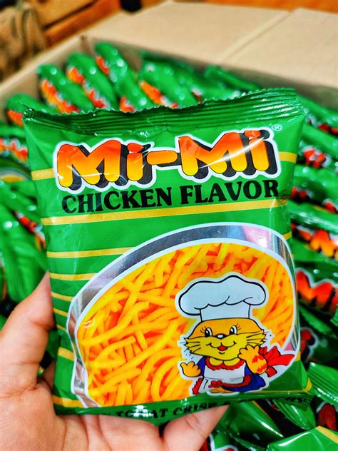 500 Each 40 Packs Mimi Chicken Flavor Noodle Snack 30 Grams Each