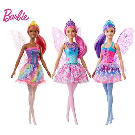 Barbie Dreamtopia Fairy Doll 12 Inch With Pink Hair Light Pink Legs