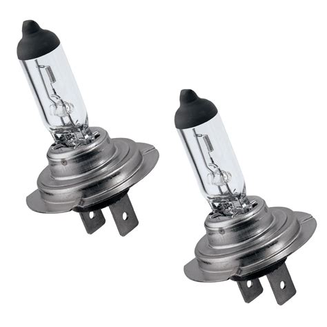 2x H7 Halogen 55w 12v Lowhigh Beam Headlightfog Light Bulbs Amber