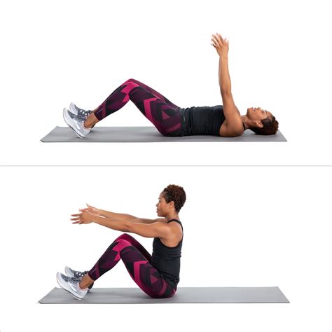 Sit Up 10 Minute Core And Abs Workout Popsugar Fitness Uk Photo 5