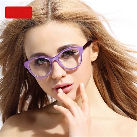 buy women tr90 glasses frame gradient optical eyeglasses jelly clear lens