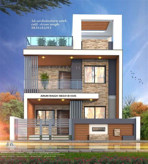 Modern designs have a certain exterior style that's easy to identify. Pin by Syed Iftikhar Hussain Shah on Elevation-4 | 2 ...