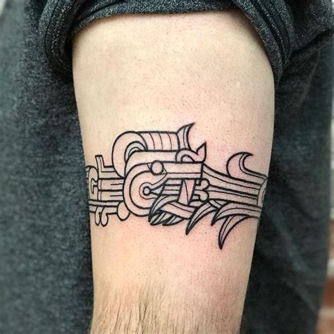 These neck tattoos are typical aztec designs that revolve around the worship of the sun. Pin on tat