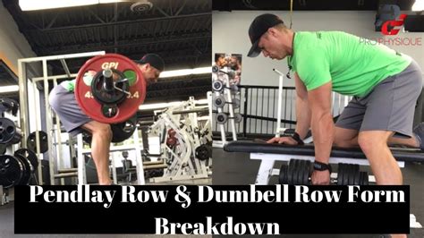 Pendlay Row Dumbbell Row Form Breakdown Muscle Monday Youtube