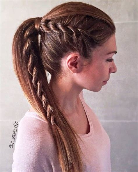 Sleep with your hair in the side braid. 35 Fetching Hairstyles for Straight Hair
