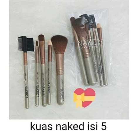 Jual Kuas Naked Isi5 Hargaset Shopee Indonesia