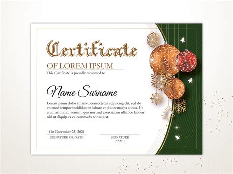 123certificates.com offers free certificate templates for all of your favorite holidays and more. Editable Holiday Certificate Template, Printable Christmas ...
