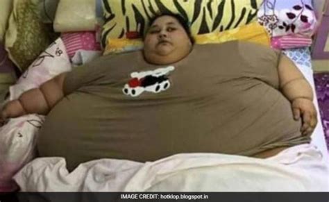 At 500 Kilos This Woman Is Believed To Be Fattest In The World