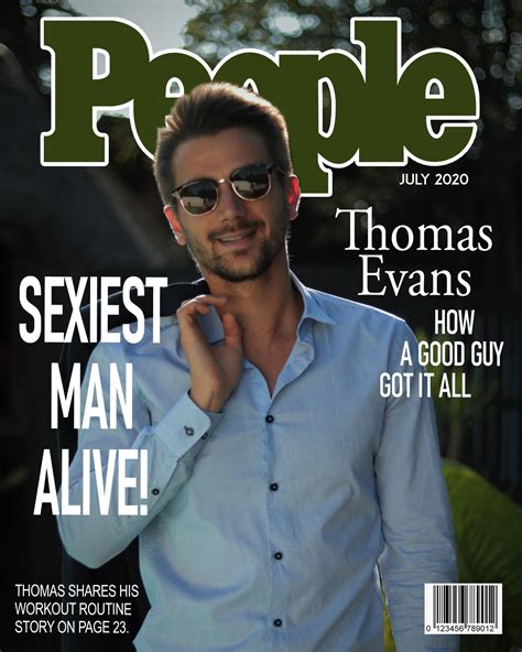 Custom Magazine Cover T People Magazine Sexiest Man Alive Etsy