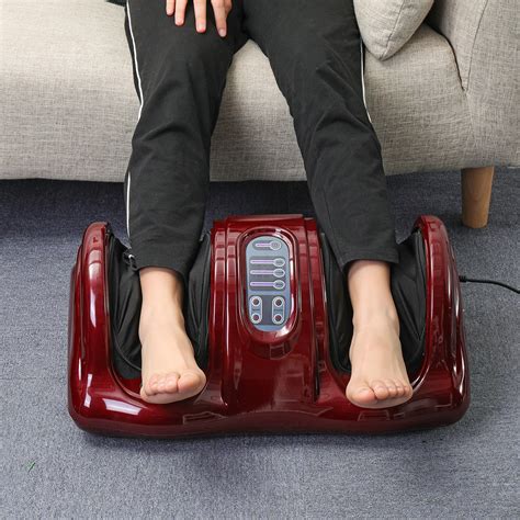 110v 220v Electric Heating Foot Body Leg Massager Shiatsu Kneading