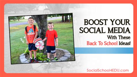 Boost Your Social Media With These Back To School Ideas ·