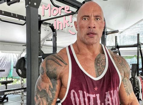 Dwayne The Rock Johnson Just Got 30 Hours Of Tattoo Work In 3 Days