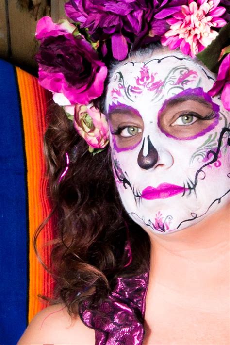 Sugar Skulls Day Of The Dead Birthday Photos Photo Shoot Halloween Face Makeup Artist Day