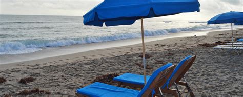 Beach Chair Rentals At Jensen Beach Martin County Florida