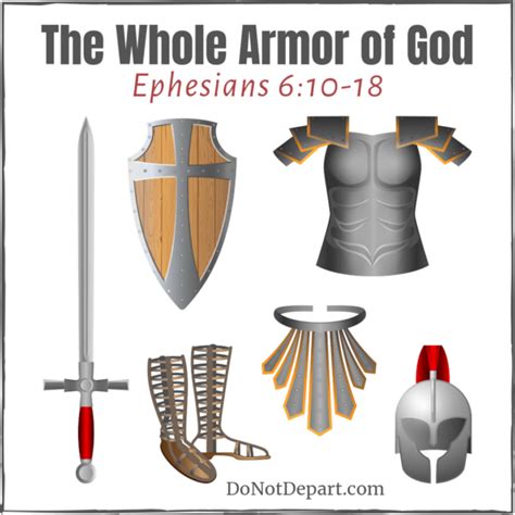 The Whole Armor Of God Do Not Depart