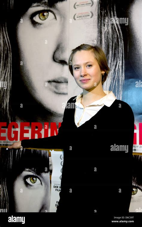 Actress Alina Levshin Poses At The German Premiere Of The Movie