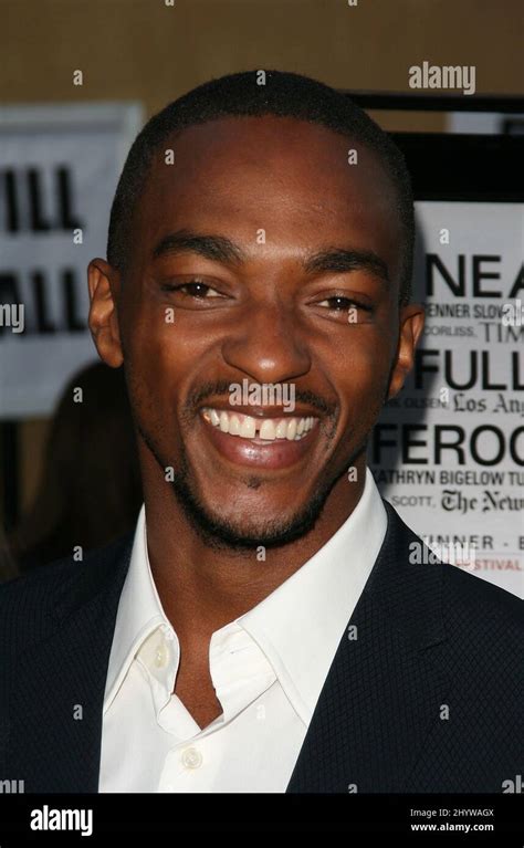 Anthony Mackie At The Premiere Of The Hurt Locker Held At The