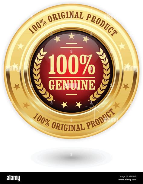 100 Authentic Logo