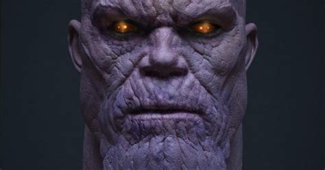 High Res Previously Seen Thanos Concept Art And Prosthetics From The