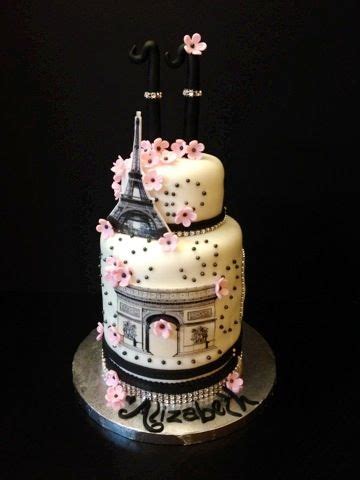 1st birthday cake for a beautiful princess. Pin by Lauris Montoya Sancho on cakes :) | Paris themed ...