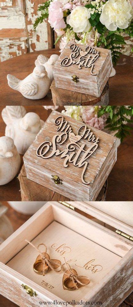 Precious gifts like these deserve an equally special holder. Best wedding gifts ideas wood 33 Ideas | Wood box wedding ...