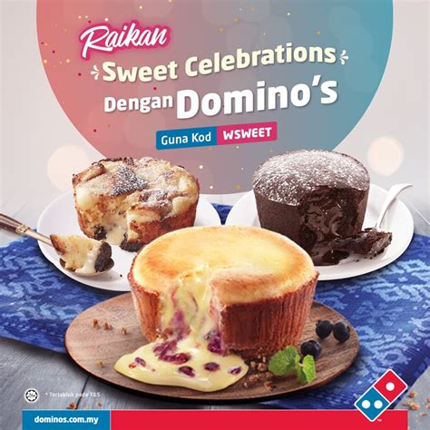 3 regular pizzas for rm40. Domino's Pizza Malaysia Is Offering Chocolate Lava Cake ...