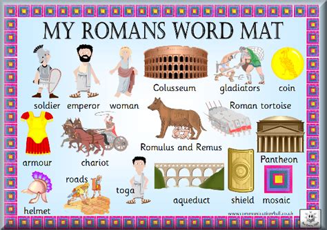Free Printable Romans Word Mat Note Armor Is Spelled How Its Spelled