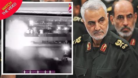 Cctv Shows Missile Attack That Tore Iranian General Qassem Soleimani