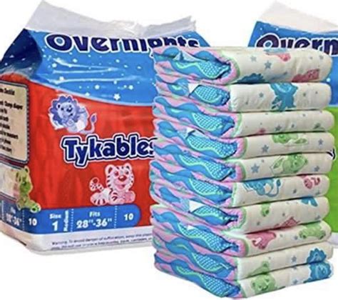 Tykables Overnights Adult Diaper Abdl Health And Nutrition Assistive And Rehabilatory Aids Adult