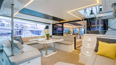 Leopard 50 Leopard Catamarans Us Luxury Yacht Interior Boat