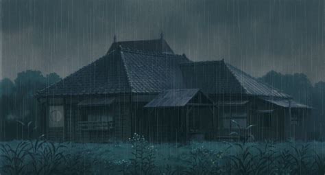 Anime Rain  1920x1080 Anime