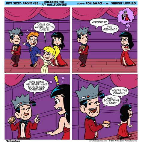Bite Sized Archie 036 Breaking The Fourth Wallflowers Archie Comics