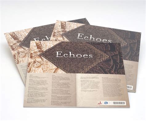 Rena Jones Echoes Album Packaging Cartesian Binary D30n Design