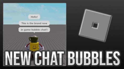 Roblox Is Adding New Chat Bubbles Youtube