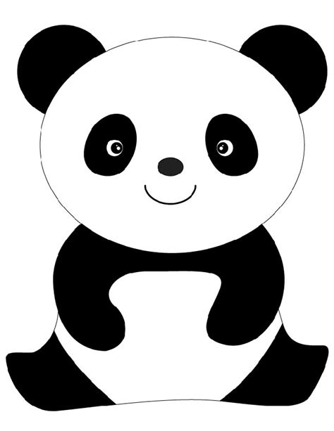 87 Desenhos De Panda Para Imprimir E Colorirpintar