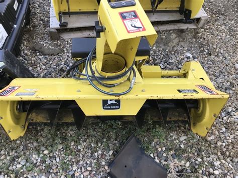 Explore john deere snow removal machines and attachments, download brochures, view specs and view customer support information. John Deere 46" Single Stage Snow Blower - Snow Blowers for ...